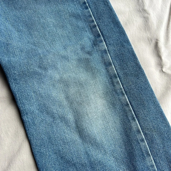 Levi’s Boys Blue Denim 505 Regular Straight Leg Adjustable‎ Waist Jeans 12 Slim - Picture 7 of 10